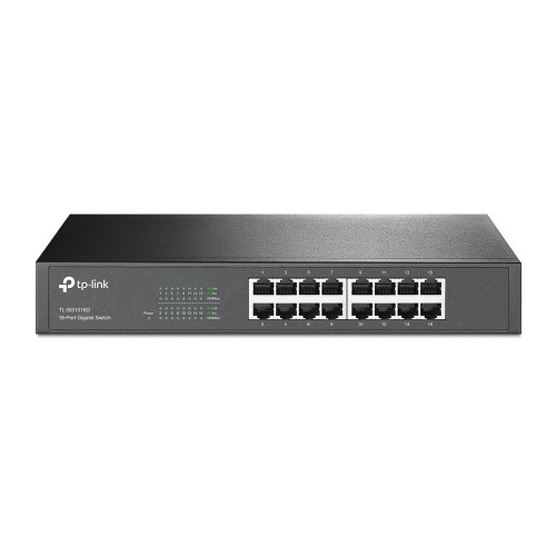 TP-Link TL-SG1016D switch de rede Não-gerido L2 Gigabit Ethernet (10 100 1000) Preto TP-Link TL-SG1016D switch de rede Não-gerido L2 Gigabit Ethernet (10 100 1000) Preto