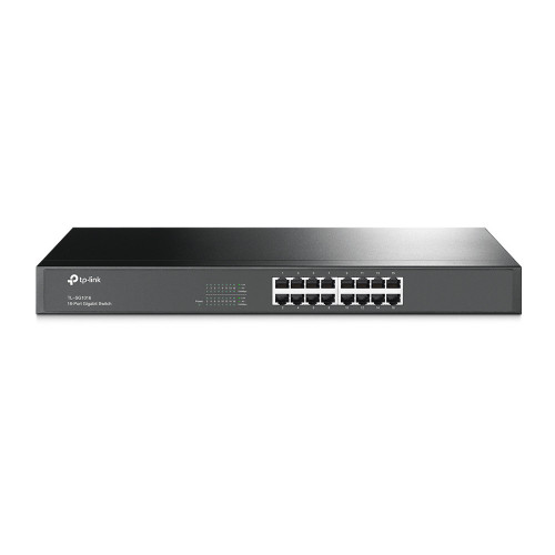TP-Link TL-SG1016 switch de rede Não-gerido Gigabit Ethernet (10 100 1000) 1U Preto TP-Link TL-SG1016 switch de rede Não-gerido Gigabit Ethernet (10 100 1000) 1U Preto