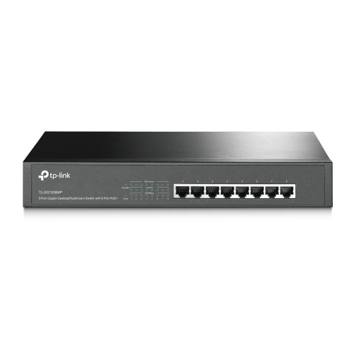 TP-Link TL-SG1008MP switch de rede Não-gerido Gigabit Ethernet (10 100 1000) Power over Ethernet (PoE) Preto TP-Link TL-SG1008MP switch de rede Não-gerido Gigabit Ethernet (10 100 1000) Power over Ethernet (PoE) Preto