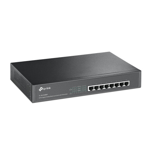 TP-Link TL-SG1008MP switch de rede Não-gerido Gigabit Ethernet (10 100 1000) Power over Ethernet (PoE) Preto TP-Link TL-SG1008MP switch de rede Não-gerido Gigabit Ethernet (10 100 1000) Power over Ethernet (PoE) Preto
