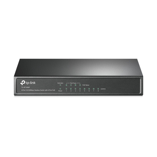 TP-Link TL-SF1008P switch de rede Não-gerido Fast Ethernet (10 100) Power over Ethernet (PoE) Azeitona TP-Link TL-SF1008P switch de rede Não-gerido Fast Ethernet (10 100) Power over Ethernet (PoE) Azeitona