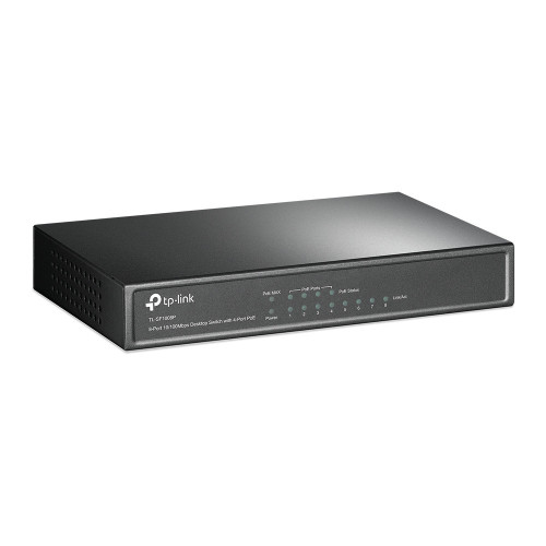 TP-Link TL-SF1008P switch de rede Não-gerido Fast Ethernet (10 100) Power over Ethernet (PoE) Azeitona TP-Link TL-SF1008P switch de rede Não-gerido Fast Ethernet (10 100) Power over Ethernet (PoE) Azeitona