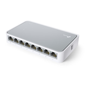 TP-Link TL-SF1008D switch de rede Não-gerido Fast Ethernet (10 100) Branco 2