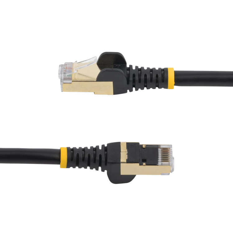 StarTech.com 6ASPAT3MBK cabo de rede Preto 3 m Cat6a U FTP (STP)
