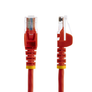 StarTech.com 45PAT50CMRD cabo de rede Vermelho 0,5 m Cat5e U UTP (UTP)