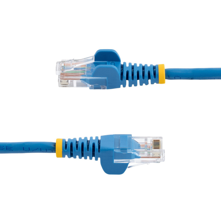 StarTech.com 45PAT50CMBL cabo de rede Azul 0,5 m Cat5e U UTP (UTP)