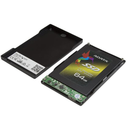 StarTech.com Caixa USB 3.1 (10 Gbps) para discos SATA de 2,5 pol. StarTech.com Caixa USB 3.1 (10 Gbps) para discos SATA de 2,5 pol.