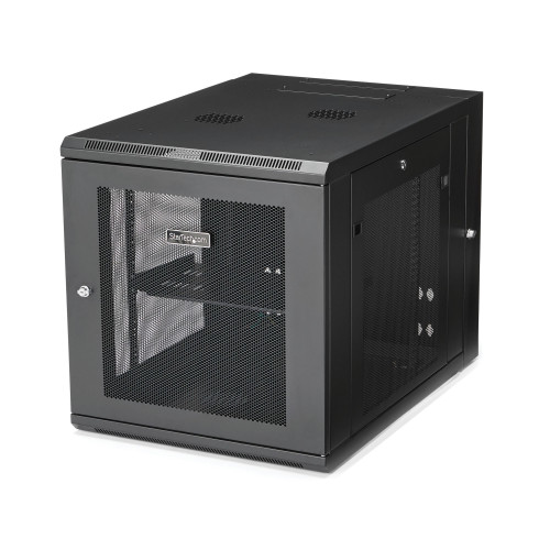StarTech.com RK1232WALHM armário rack 12U Rack de pendurar na parede Preto StarTech.com RK1232WALHM armário rack 12U Rack de pendurar na parede Preto