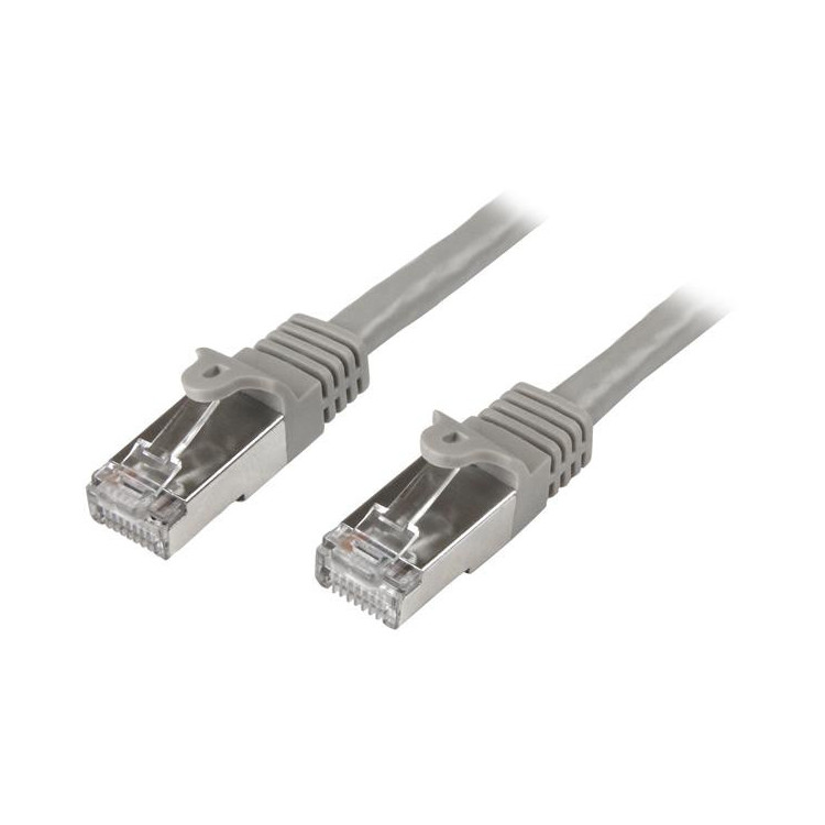 StarTech.com N6SPAT1MGR cabo de rede Cinzento 1 m Cat6 SF UTP (S-FTP)