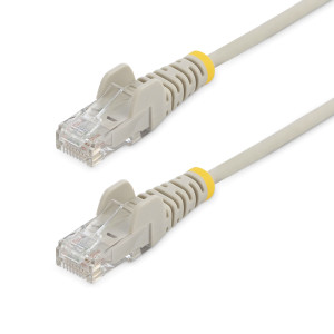 StarTech.com N6PAT250CMGRS cabo de rede Cinzento 2,5 m Cat6 U UTP (UTP)