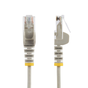StarTech.com N6PAT250CMGRS cabo de rede Cinzento 2,5 m Cat6 U UTP (UTP) 2