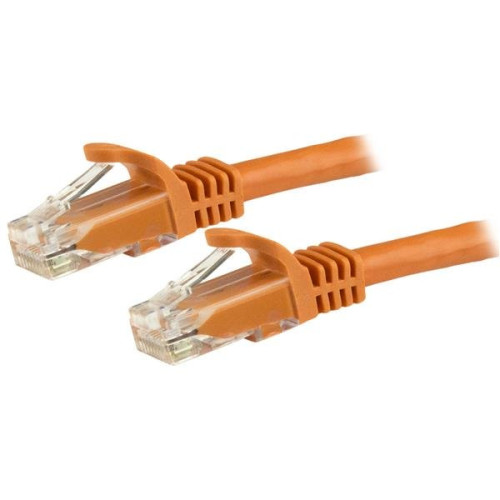 StarTech.com N6PATC1MOR cabo de rede Laranja 1 m Cat6 U UTP (UTP) StarTech.com N6PATC1MOR cabo de rede Laranja 1 m Cat6 U UTP (UTP)