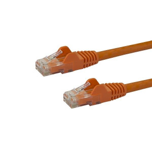 StarTech.com N6PATC50CMOR cabo de rede Laranja 0,5 m Cat6 U UTP (UTP)