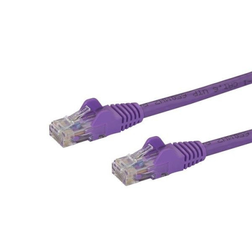 StarTech.com N6PATC1MPL cabo de rede Roxo 1 m Cat6 U UTP (UTP) StarTech.com N6PATC1MPL cabo de rede Roxo 1 m Cat6 U UTP (UTP)