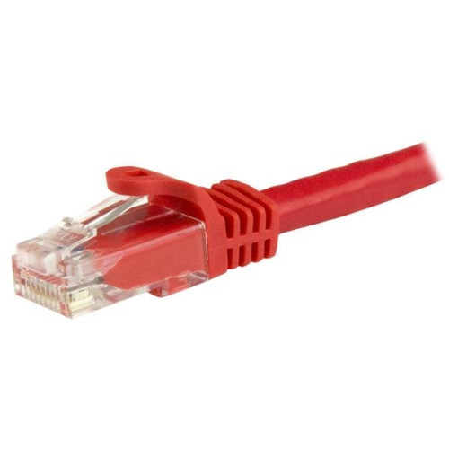 StarTech.com N6PATC3MRD cabo de rede Vermelho 3 m Cat6 U UTP (UTP) StarTech.com N6PATC3MRD cabo de rede Vermelho 3 m Cat6 U UTP (UTP)