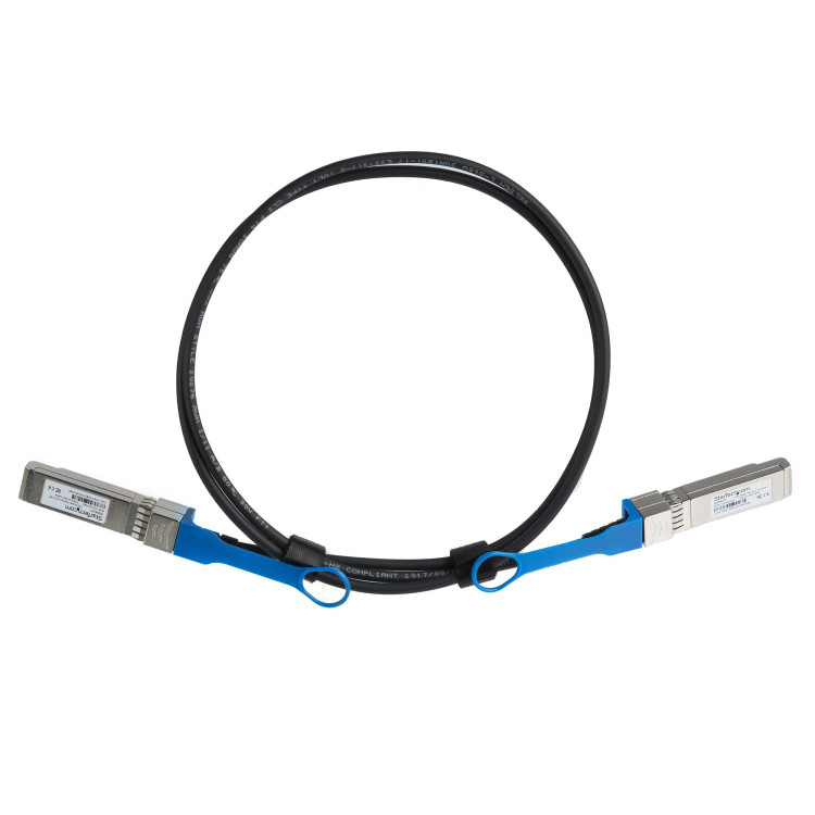 StarTech.com JD096CST Cabo InfiniBand Fibra Ótica 1,2 m SFP+ Preto