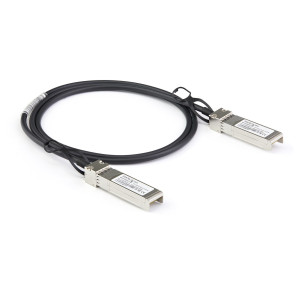 StarTech.com DACSFP10G1M Cabo InfiniBand Fibra Ótica 1 m SFP+ Preto