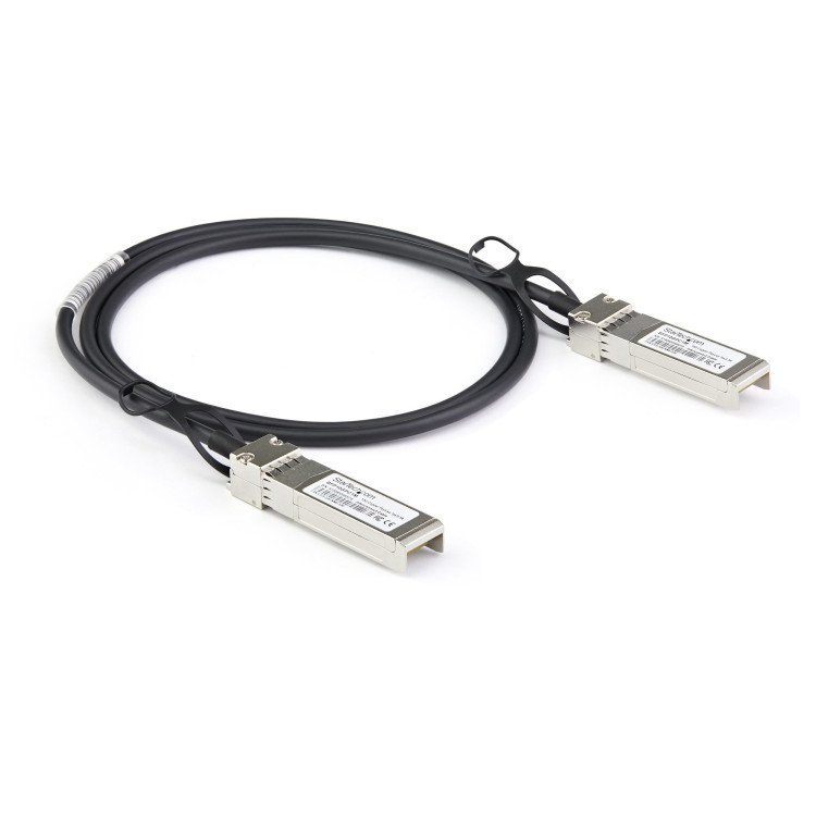 StarTech.com DACSFP10G1M Cabo InfiniBand Fibra Ótica 1 m SFP+ Preto