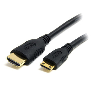 StarTech.com Cabo HDMI de Alta Velocidade com Ethernet 0,5 m - HDMI para HDMI Mini - M M