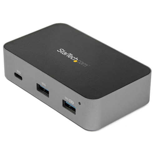 StarTech.com HB31C2A1CGS hub de interface USB 3.2 Gen 2 (3.1 Gen 2) Type-C 10000 Mbit s Preto, Cinzento StarTech.com HB31C2A1CGS hub de interface USB 3.2 Gen 2 (3.1 Gen 2) Type-C 10000 Mbit s Preto, Cinzento