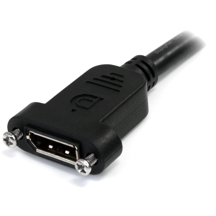 StarTech.com DPPNLFM3PW cabo DisplayPort 0,9 m Preto