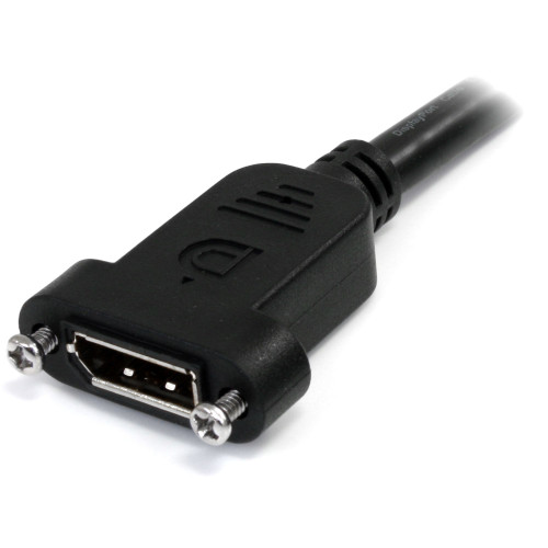 StarTech.com DPPNLFM3PW cabo DisplayPort 0,9 m Preto StarTech.com DPPNLFM3PW cabo DisplayPort 0,9 m Preto