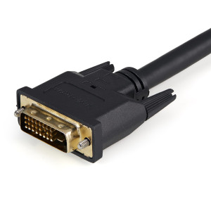 StarTech.com DVISPL1DD cabo DVI 0,3 m DVI-D 2 x DVI-D Preto 2