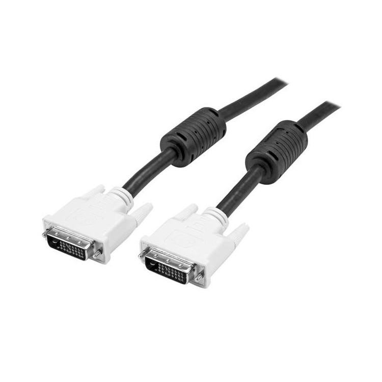 StarTech.com DVIDDMM5M cabo DVI 5 m DVI-D Preto