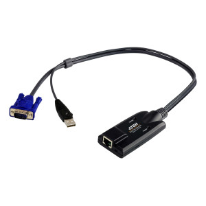 ATEN Adaptador KVM USB VGA com suporte para vídeo composto