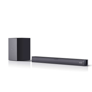 Sharp HT-SBW182 coluna soundbar Preto 2.1 canais 160 W