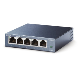 TP-Link TL-SG105 switch de rede Não-gerido L2 Gigabit Ethernet (10 100 1000) Preto 2