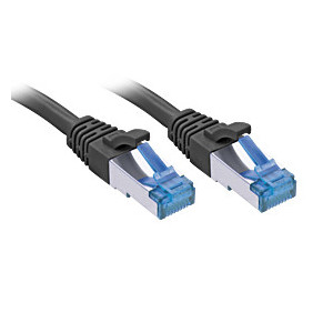 Lindy 47419 cabo de rede Preto 15 m Cat6a S FTP (S-STP)