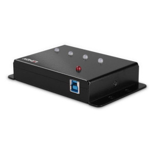Lindy 43374 hub de interface USB 3.2 Gen 1 (3.1 Gen 1) Type-B 5000 Mbit s Preto 2