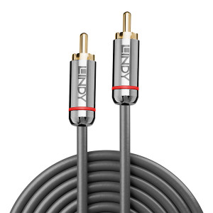 Lindy 35339 cabo de áudio 1 m RCA Antracite 2