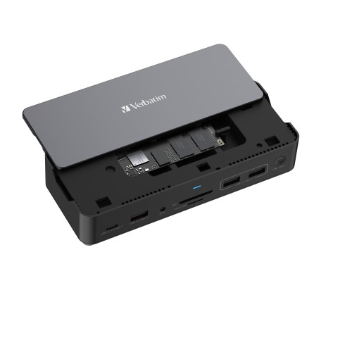 Verbatim CDS-15SSD Com fios USB 3.2 Gen 1 (3.1 Gen 1) Type-C Preto, Cinzento Verbatim CDS-15SSD Com fios USB 3.2 Gen 1 (3.1 Gen 1) Type-C Preto, Cinzento