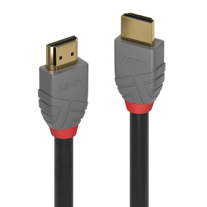Lindy 36968 cabo HDMI 15 m HDMI Type A (Standard) Preto, Cinzento