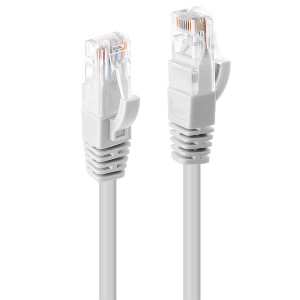 Lindy 48092 cabo de rede Branco 1 m Cat6 U FTP (STP)