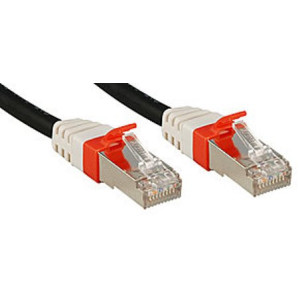 Lindy 50m Cat6 S FTP (S-STP) cabo de rede Preto S FTP (S-STP)