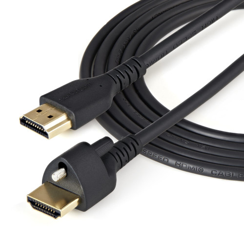 StarTech.com HDMM2MLS cabo HDMI 2 m HDMI Type A (Standard) Preto