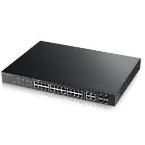 Zyxel GS1920-24HP switch de rede Gerido L2 Gigabit Ethernet (10 100 1000) Power over Ethernet (PoE) 1U Preto