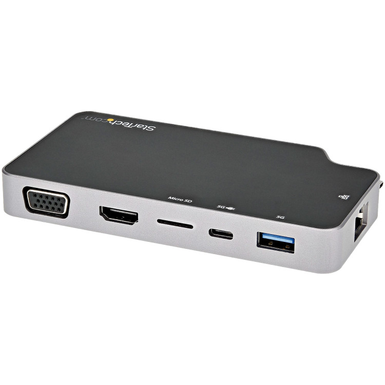 StarTech.com Adaptador multiportas USB C - Vídeo USB-C para HDMI de 4K ou VGA com Passagem de Fornecimento de energia de 100 W,