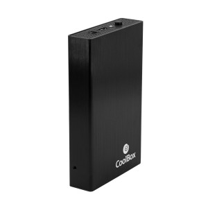 CoolBox SlimChase A-3533 Caixa de disco rígido Preto 3.5" 2