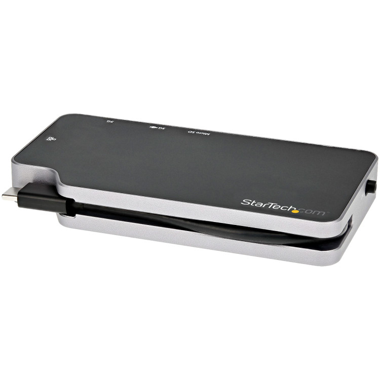StarTech.com Adaptador multiportas USB C - Vídeo USB-C para HDMI de 4K ou VGA com Passagem de Fornecimento de energia de 100 W,