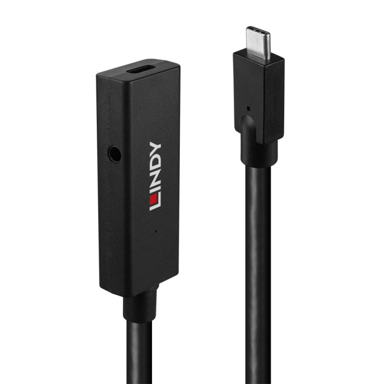 Lindy 43364 cabo USB USB 3.2 Gen 2 (3.1 Gen 2) 5 m USB C Preto