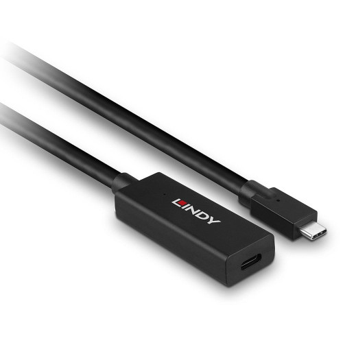 Lindy 43364 cabo USB USB 3.2 Gen 2 (3.1 Gen 2) 5 m USB C Preto Lindy 43364 cabo USB USB 3.2 Gen 2 (3.1 Gen 2) 5 m USB C Preto