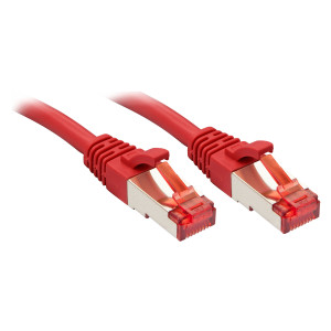 Lindy Cat.6 S FTP, 2m cabo de rede Vermelho Cat6 S FTP (S-STP)