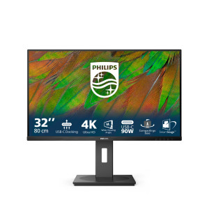 Philips 3000 series 32B1U3900 00 monitor de ecrã 80 cm (31.5") 3840 x 2160 pixels 4K Ultra HD LCD Preto