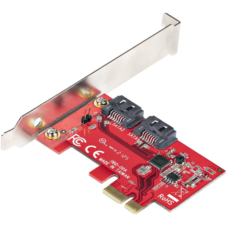 StarTech.com 2P6G-PCIE-SATA-CARD placa adaptador de interface Interno