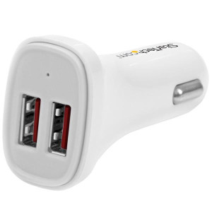 StarTech.com USB2PCARWHS carregador de dispositivos móveis Universal Branco Isqueiro de charuto Automático