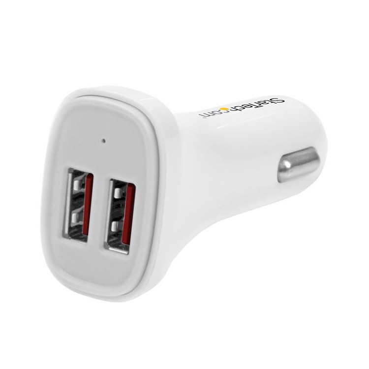 StarTech.com USB2PCARWHS carregador de dispositivos móveis Universal Branco Isqueiro de charuto Automático